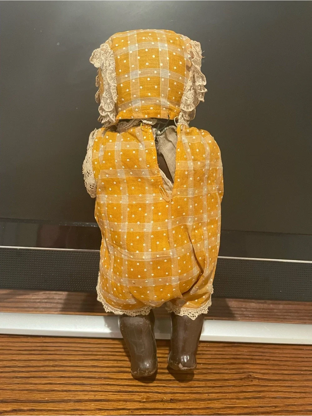 Rare 11” black composition doll